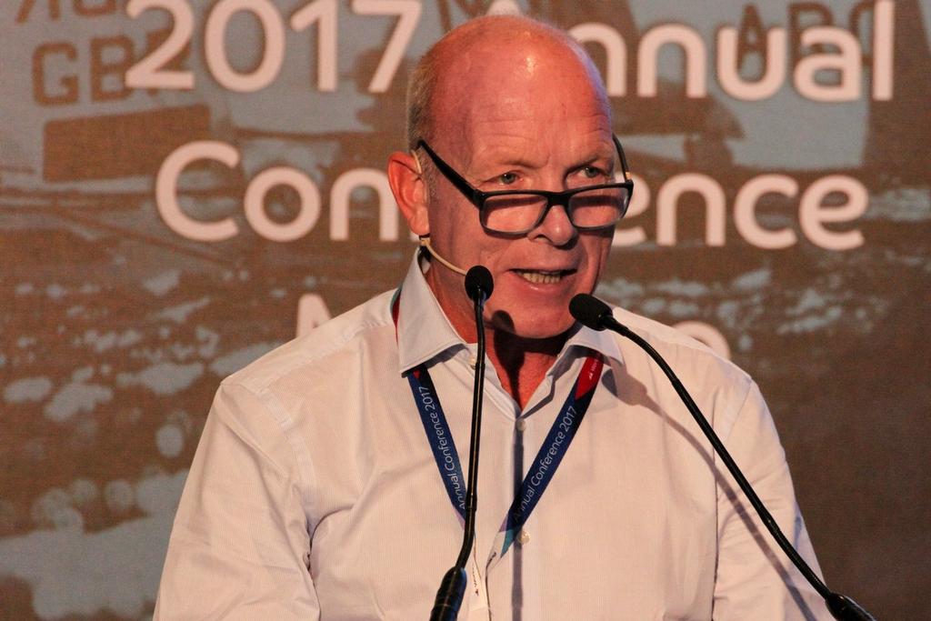 Mike Golding OBE presents Sustainability Agenda 2030 © World Sailing